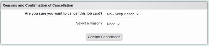 "a screenshot of the handy person cancellation screen, asking if the user would like to cancel the referral."