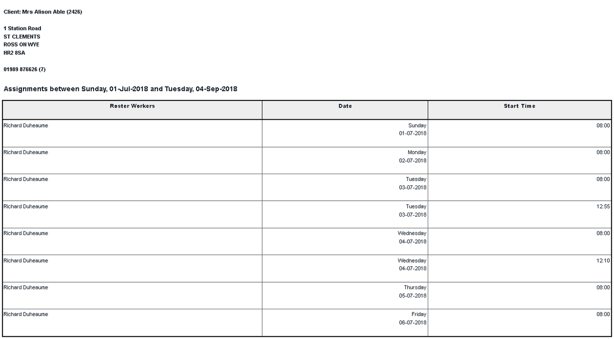File:RW clientjobsheet.png - Charitylog Manual